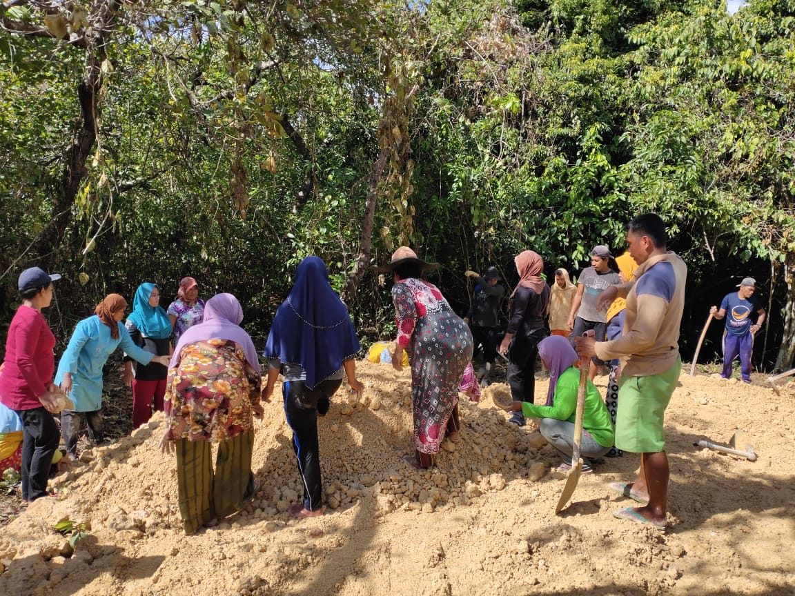 Pembuatan Jalan Akses TPA